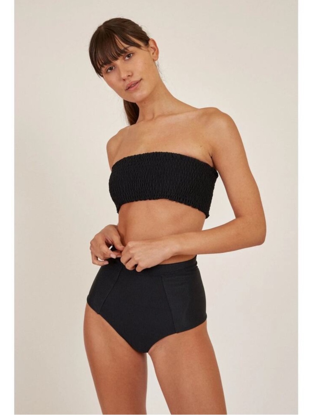 9264. Free People X Le Buns Zari Cheeky Cut  Bikini